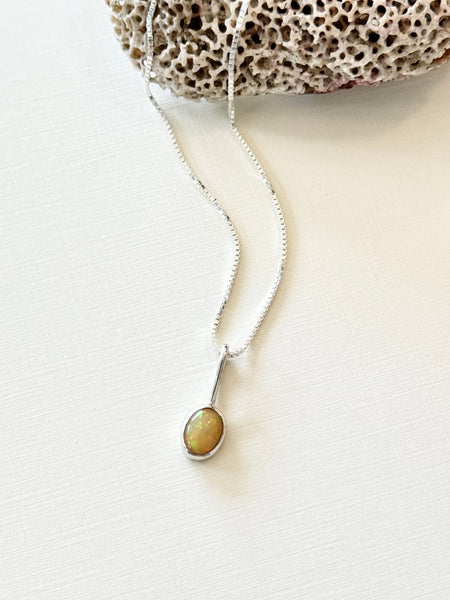 Lauren Landa - Mini Opal Pendant Necklace - 02
