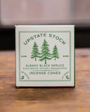 Upstate Stock - Albany Black Spruce Incense Cones