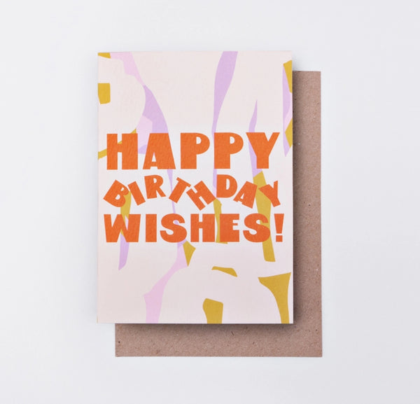 “Happy Birthday Wishes!” Greeting Card
