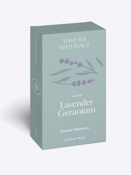 Thulisa Naturals - Shower Steamers - Lavender Geranium