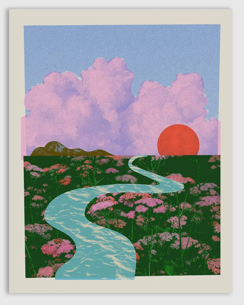 Tender Loving Empire - Far Away Collage Print 11x14”