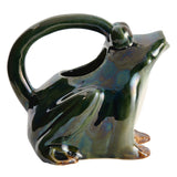 Stoneware Frog Watering Pitcher (STORE PICKUP ONLY)