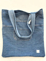 WITS - Denim Tote Bag