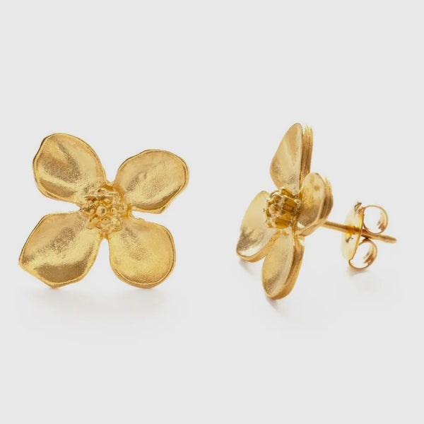 Amano Studio - Dogwood Flower Stud Earrings