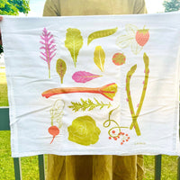 Aly Miller Designs - Spring Harvest Tea Towel