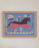 HA Studio - 8.5x11” Red Horse Print