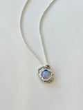 Lauren Landa - Opalescent Cabachon + Sterling Pendant Necklace