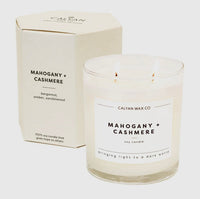 Calyan Wax Co. Candle - Mahogany & Cashmere