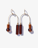 Michelle Starbuck Designs - Composition Swing Earrings - Mocha