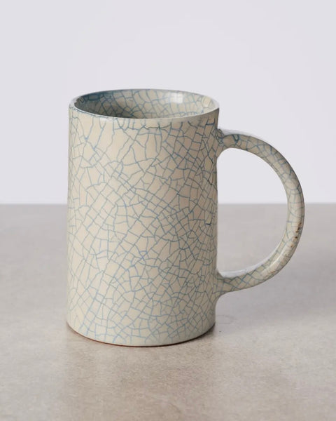 Ciya Blue Crackle Mug