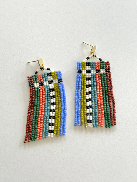 Wearable Heirlooms - Beaded Earrings 01