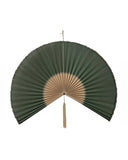 Large Green Fan Wall Hanging (STORE PICKUP ONLY)