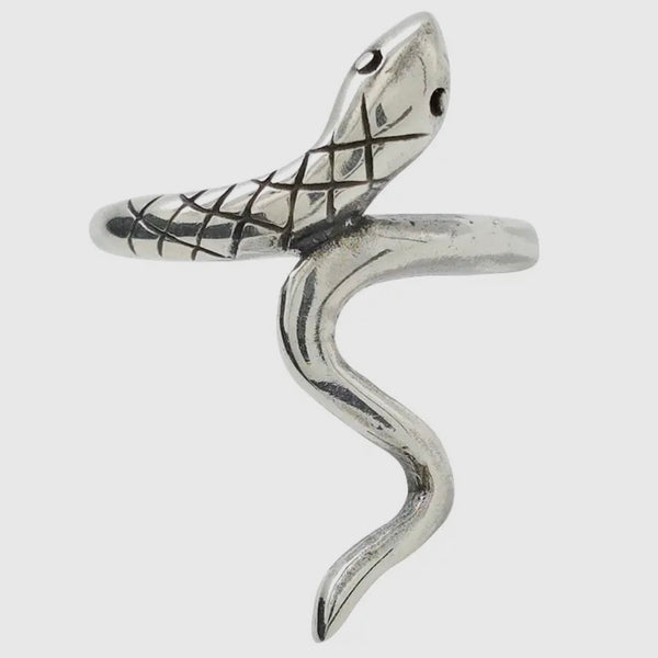 Sterling Silver Snake Ring