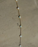 Perimade - Gold Opal Charm Station Bracelet