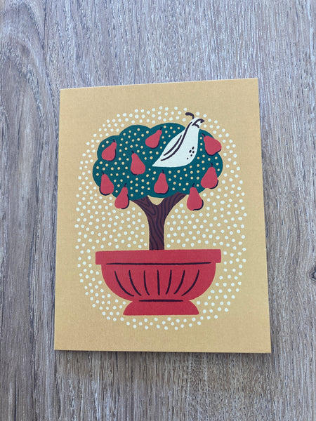 Wit and Co. - Partridge in a Pear Tree Greeting Card Boxed Set