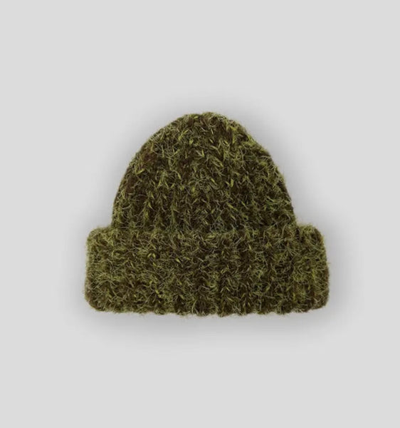 Chunky Knit Hat - Forest