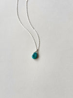 Lisa Slodki - Drop Necklace - Sterling Silver + Turquoise