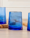 Moroccan Tumbler Glass - Blue