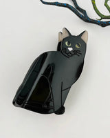Black Cat Hair Clip