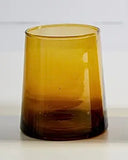 Amber Tall Highball Moroccan Glass