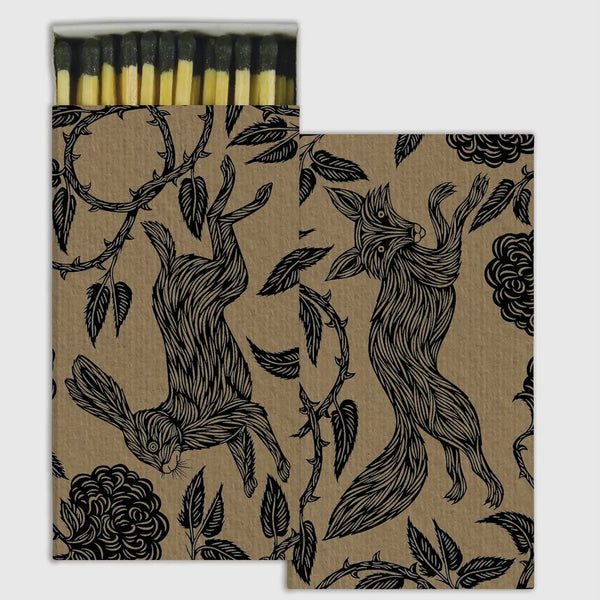 Novelty Matches - Folktail Rabbit + Fox