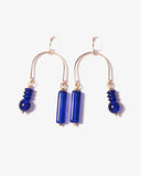 Michelle Starbuck Designs - Composition Swing Earrings - Cobalt