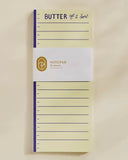 Butter Get It Done Notepad