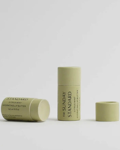 The Sunday Standard - Citrus + Mint Hydrating Lip Butter