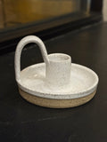 Jordan B Ceramics - Taper Candle Holder with Handle