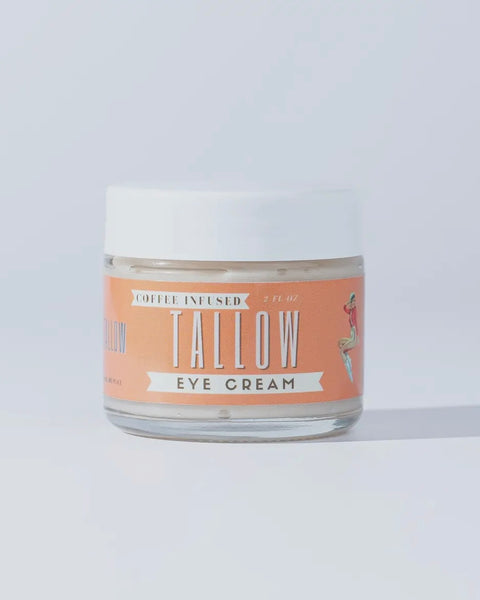 2oz Coffee Infused Tallow Eye Cream