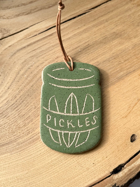 Wit and Co.- Pickle Ornament