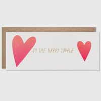 “To The Happy Couple” Greeting Card