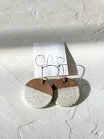 Sounder House - Clay Dangle Earrings - 01