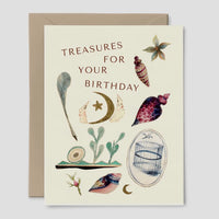 “Treasures For Your Birthday” Greeting Card