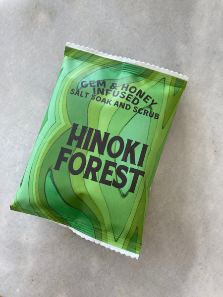 Wild Yonder Studio - Bath Soak or Body Scrub - Hinoki Forest
