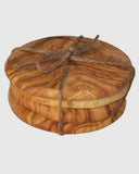 Olive Wood - Set of 4 Coasters