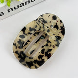 Flat Round Hair Clip - Assorted