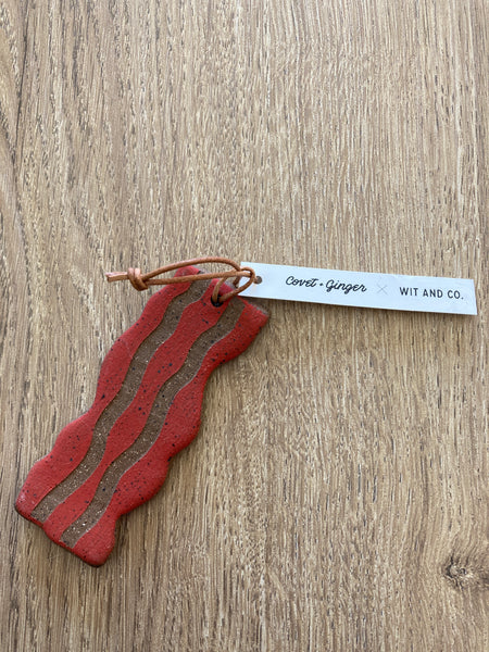 Wit and Co.- Bacon Ornament