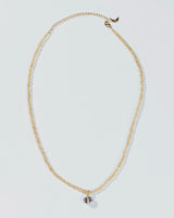 Luna Norte - Lotus Collar Length Necklace - Citrine