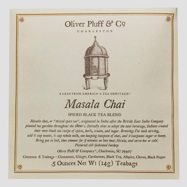 Masala Chai Tea - 6 Teabags