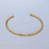 Gold Fill Simple Cuff Bracelet