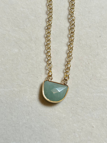 Aventurine Gemstone Necklace