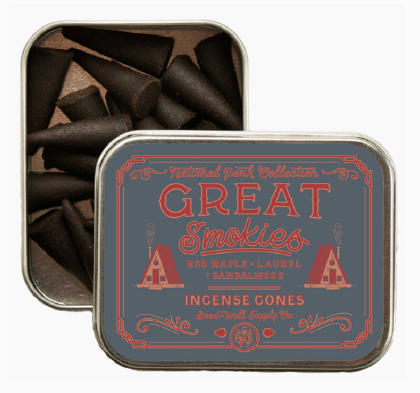 Good & Well Supply Co. - Great Smokies Incense Cones
