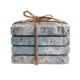 Travertine Coasters - Set of 4