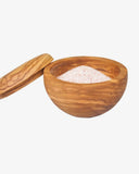 Olive Wood - Salt Cellar With Lid