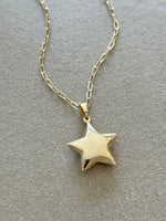 Puffy Star Necklace