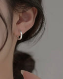 Perimade - Sterling Silver Minimalist Hoops