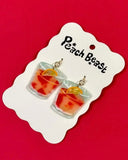 Peach Beast - Classic Cocktail Earrings