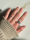 Lauren Landa - Milky Sapphire Small Signet Ring