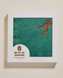 Christmas Bow Napkins - Set of 20